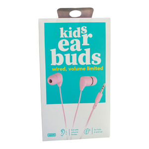 Kids Ear Buds, Volume Limited 3.5 mm Audio Jack